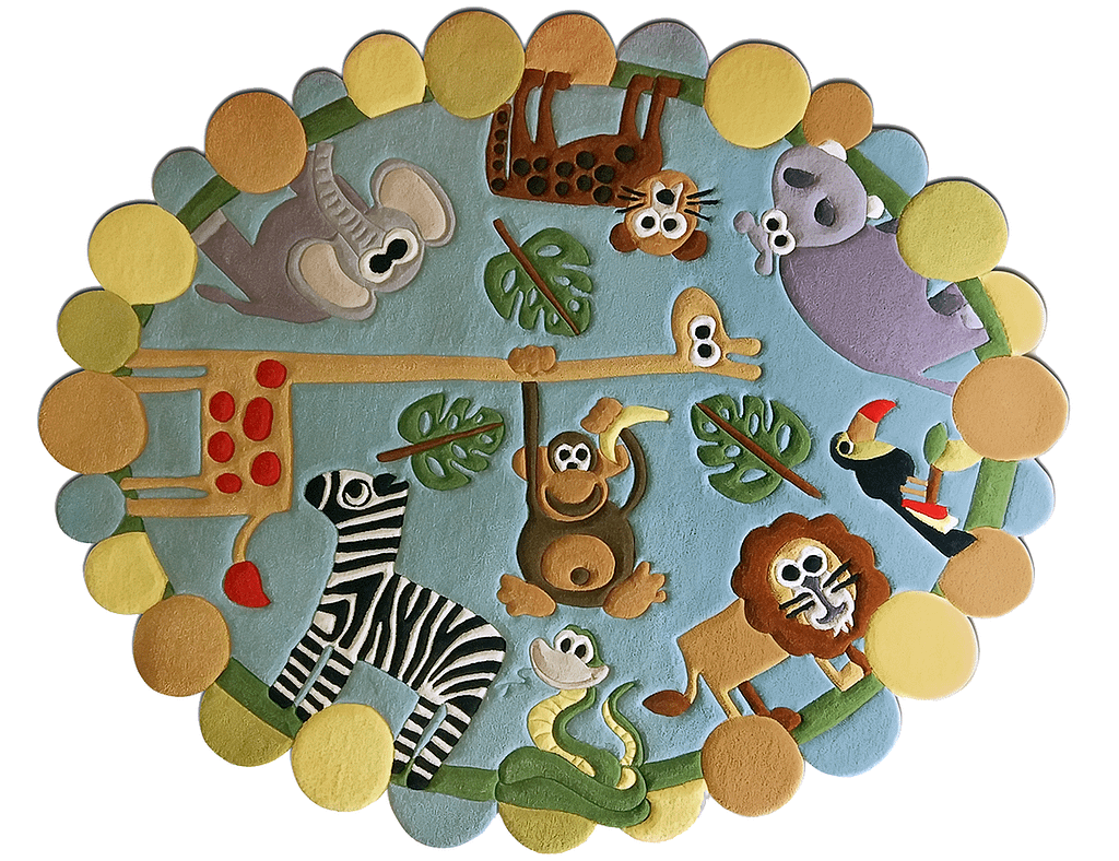 Rug children zoo. Any size, design and shape.