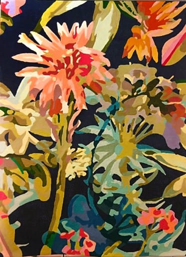 Flower Abstraction Rug – general view