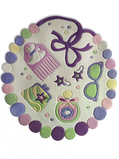 Beaded Girls Rug