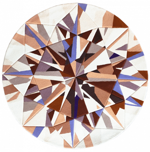 Round Diamond Carpet – overview, facet design