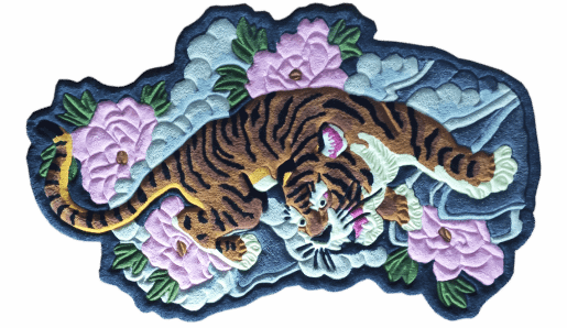 Rug tiger