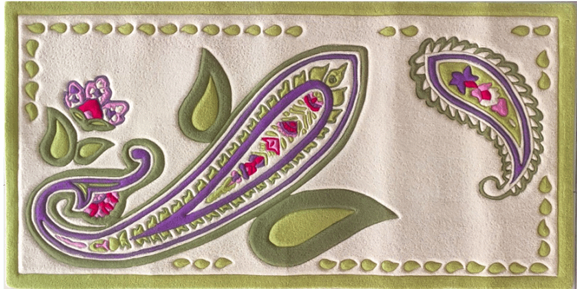 eastern motifs carpet
