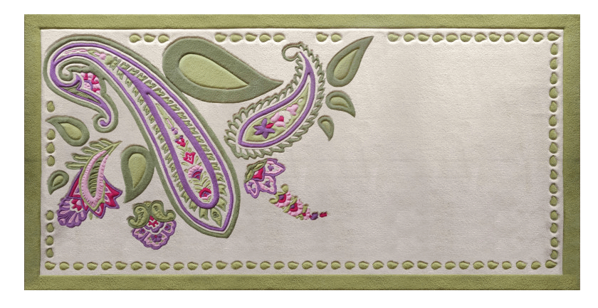 Flowers of the east rug