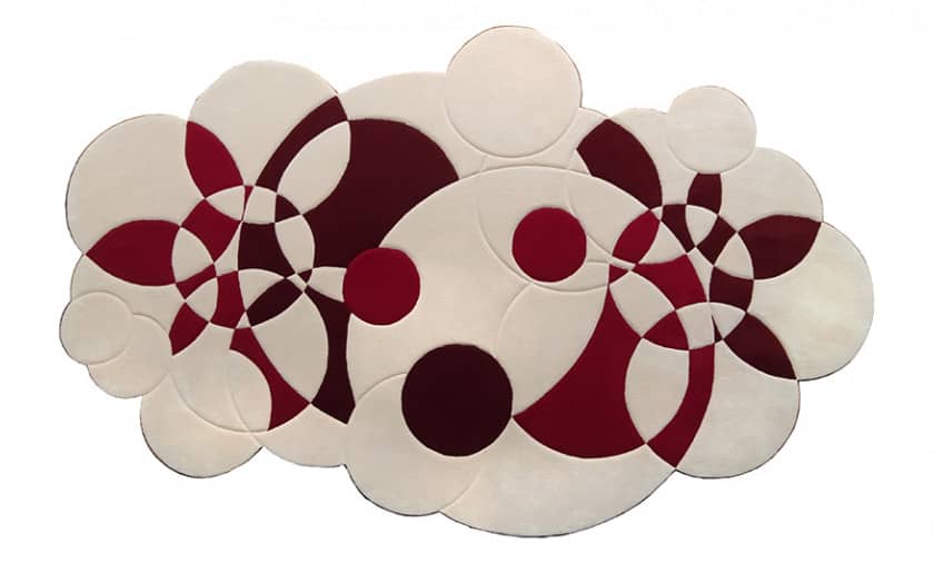 Multi-coloured Circles Carpet